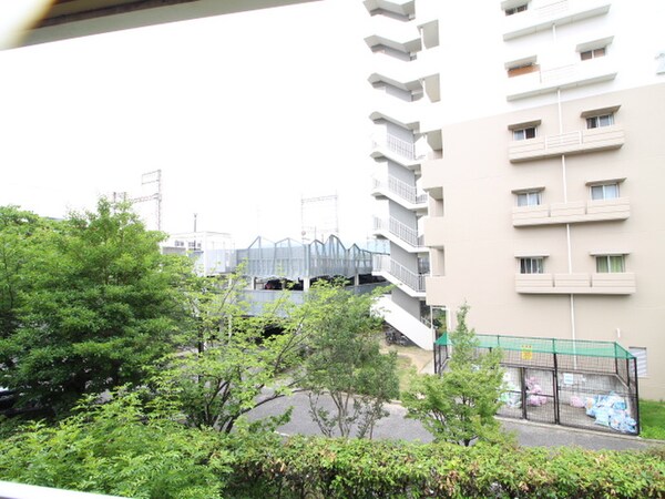 室内からの展望
