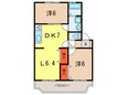 ヴィラ芦屋A棟の間取図