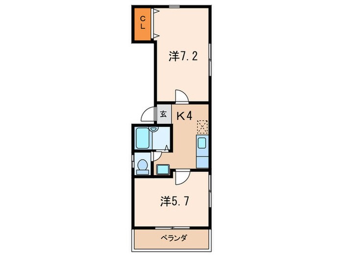 アニバ－サリ－エムズの間取り図