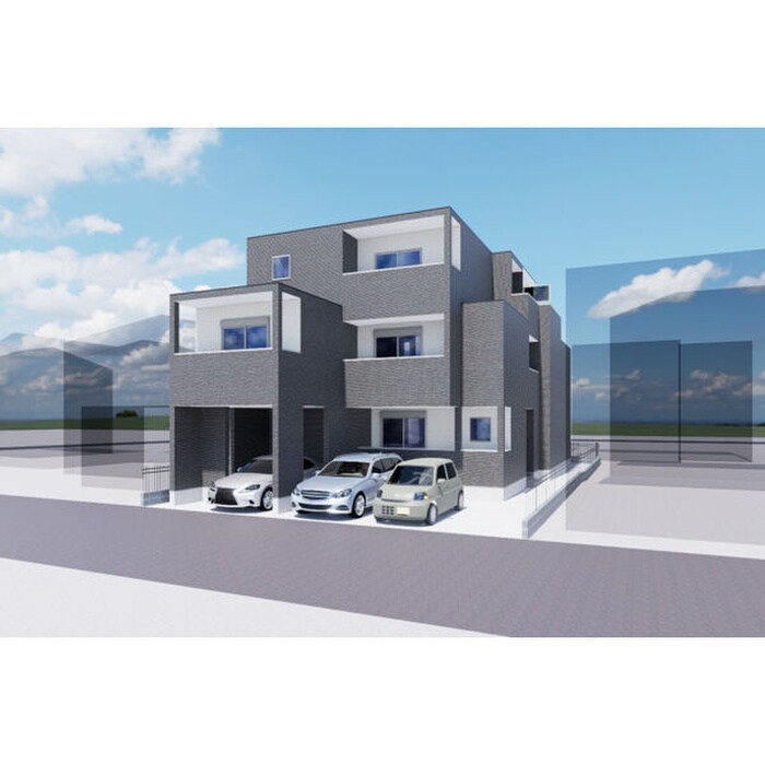 物件外観写真1　(完成予想図)