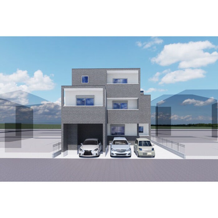 物件外観写真2　(完成予想図)