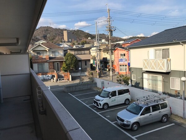 室内からの展望