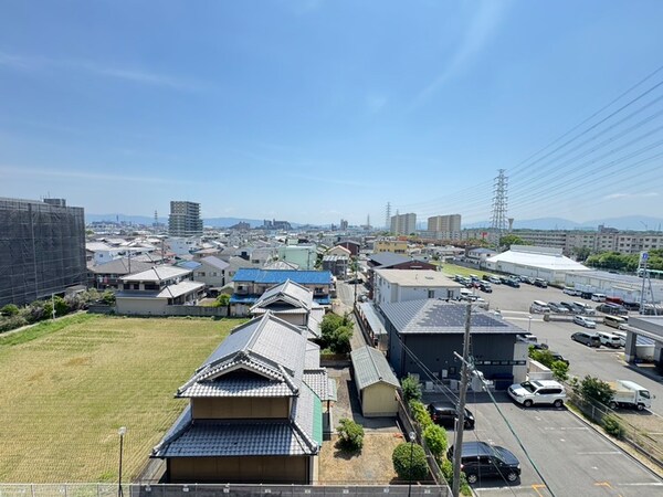 室内からの展望