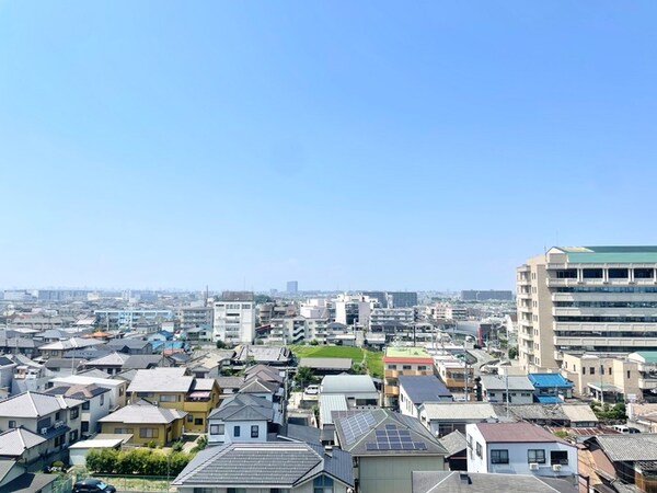 室内からの展望