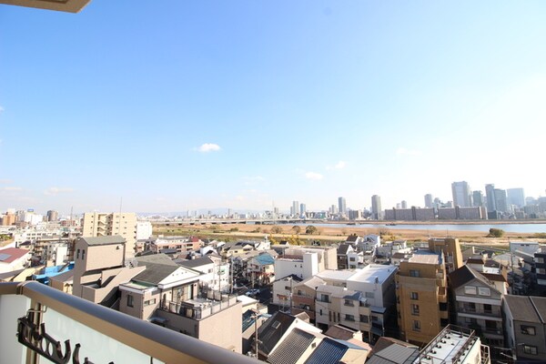室内からの展望