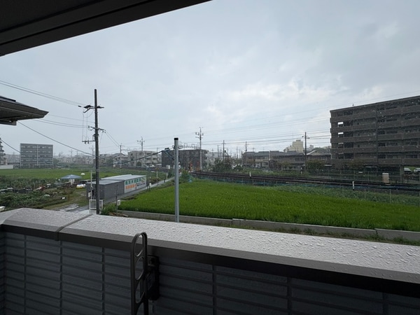 室内からの展望