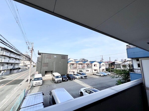 室内からの展望