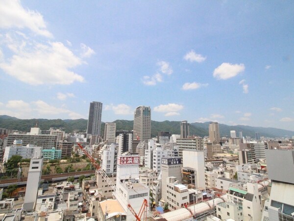 室内からの展望