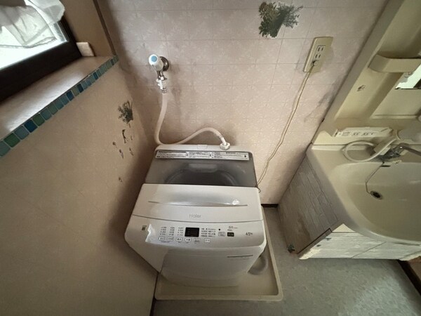 洗濯機置場
