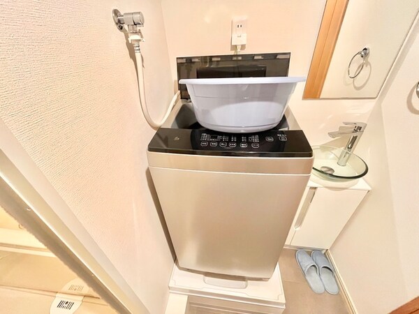 洗濯機置場