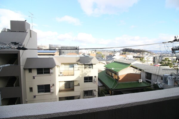 室内からの展望