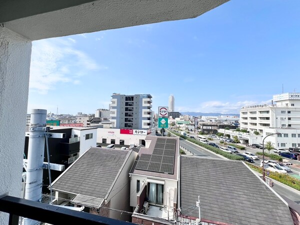 室内からの展望