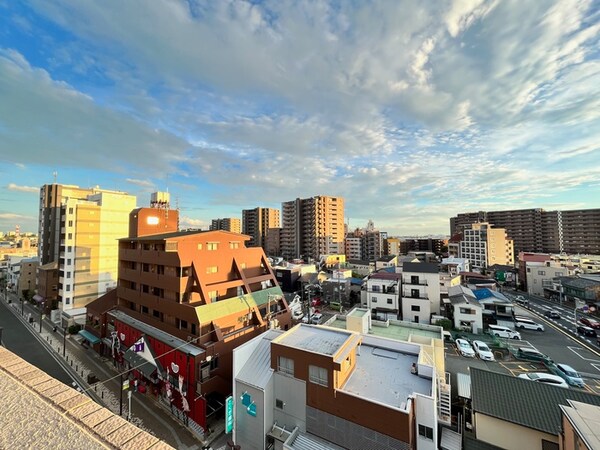 室内からの展望