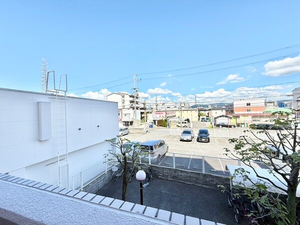 室内からの展望