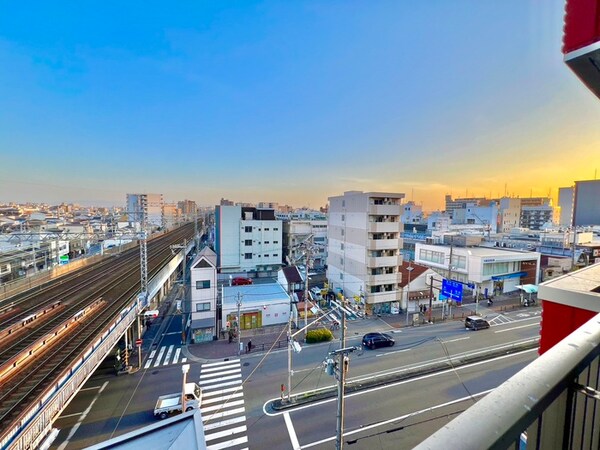 室内からの展望