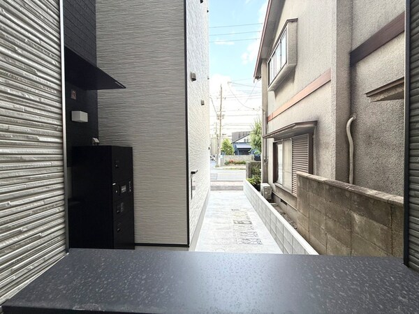 室内からの展望