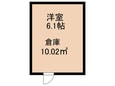 あべのベルタ　倉庫（B462）の間取図
