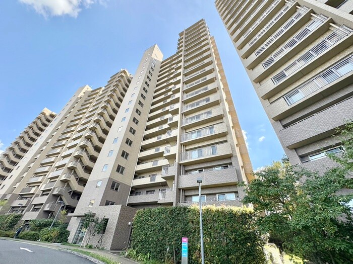 新千里桜ヶ丘ﾒｿﾞﾝｼﾃｨ参番館(1305の物件外観写真