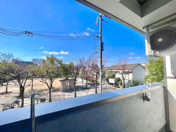 室内からの展望