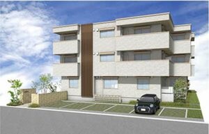 仮)堺市北区北花田町3丁ｼｬｰﾒｿﾞﾝ外観写真