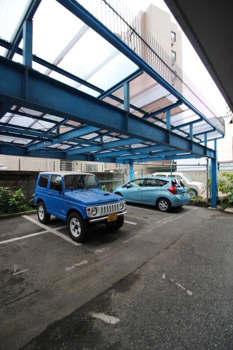 Ｈａｃｈｉｂｕｓｅ帝塚山の駐車場