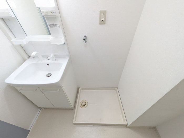 Ｈａｃｈｉｂｕｓｅ帝塚山の洗濯機置場