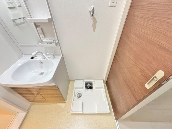 洗濯機置場
