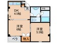 メゾンパシフィック三津屋の間取図