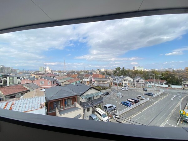 室内からの展望