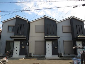 島津ハウスA棟外観写真