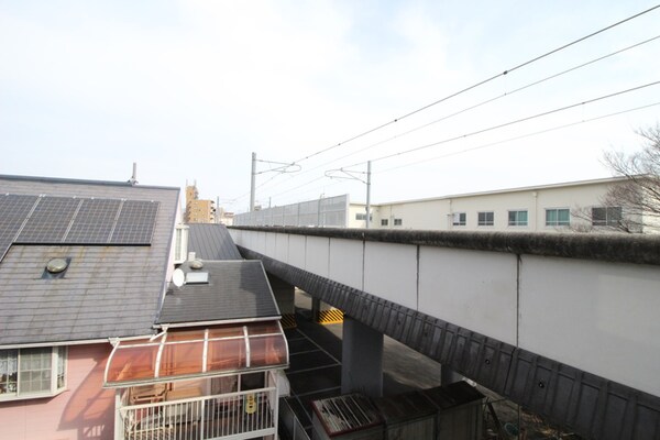 室内からの展望