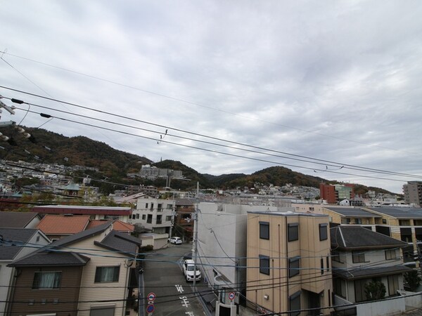 室内からの展望
