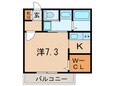セジュール芦屋川の間取図