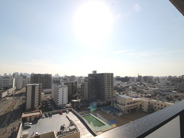 室内からの展望