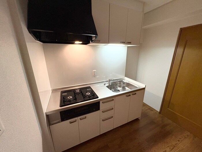 西道頓堀ハイツＢ棟のキッチン