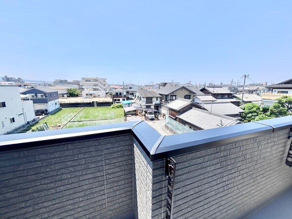 室内からの展望
