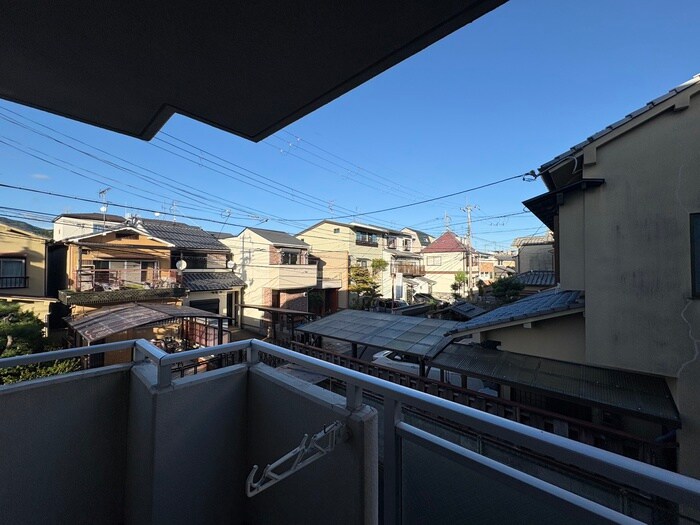 ドムール有栖川の室内からの展望