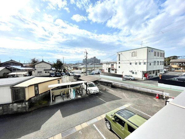 室内からの展望