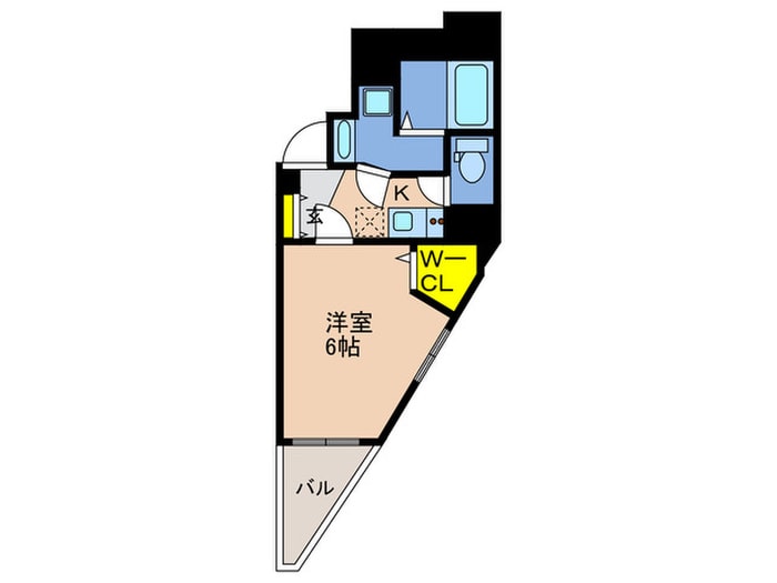 セレニテ兵庫エクラの間取り図