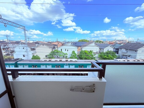 室内からの展望