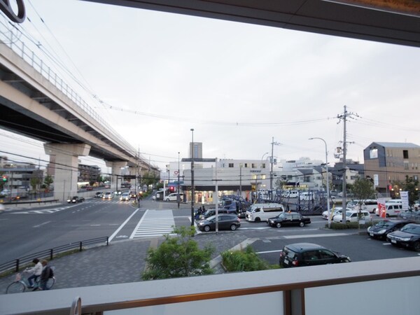 室内からの展望