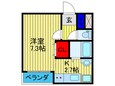 ビュ－ロイヤルの間取図
