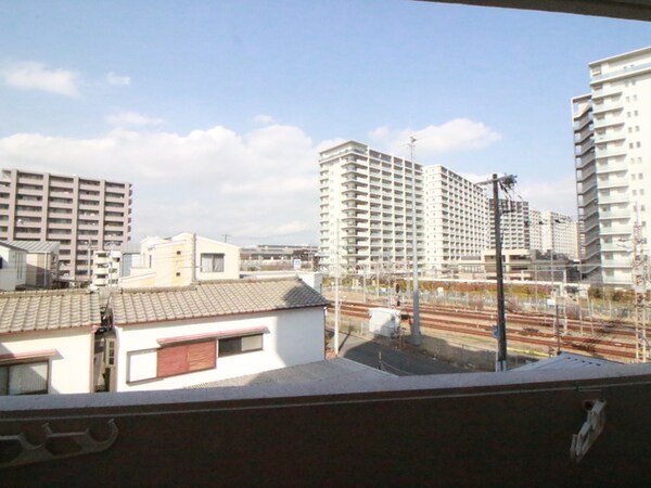 室内からの展望
