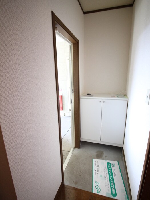 コスモハイツの玄関