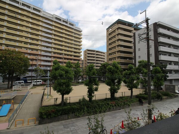 室内からの展望
