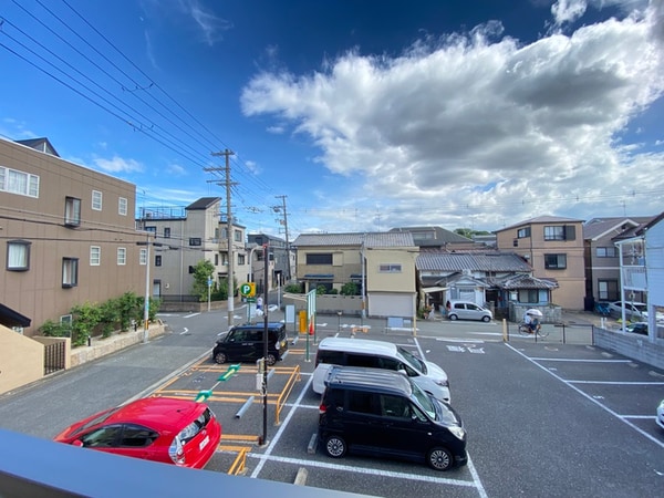 室内からの展望