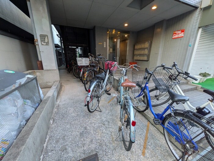 サントピア阿倍野の駐輪場