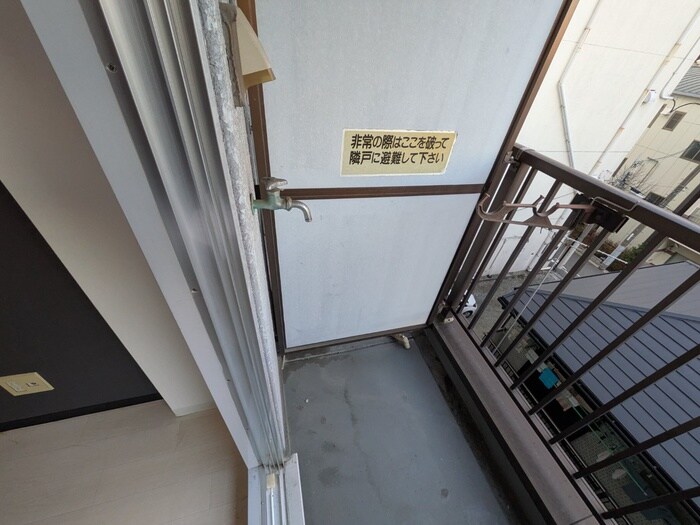 サントピア阿倍野の洗濯機置場