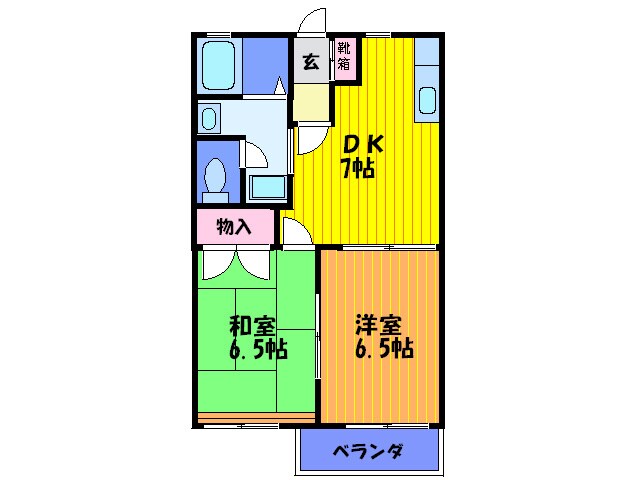 ヴォヌール・ミチの間取り図