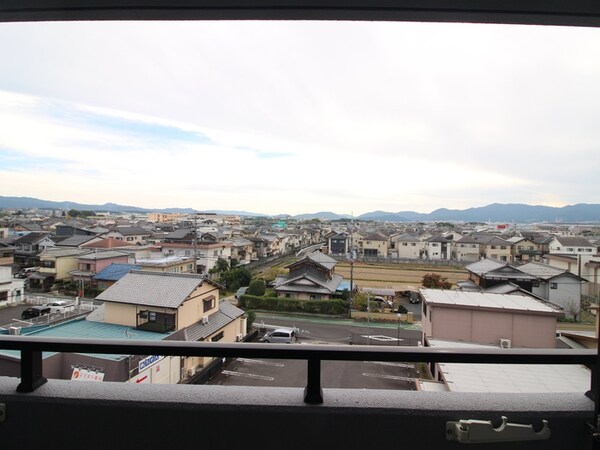 室内からの展望